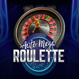 Auto Mega Roulette slot logo by Pragmatic Play at Action Casino