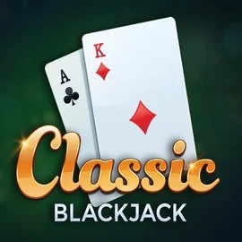 Classic Blackjack online game logo by Red Tiger Gaming on www.casino-action.eu