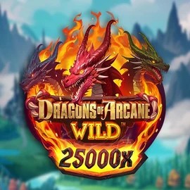 Dragons of Arcane Wild slot icon by Foxium, available at Action Casino