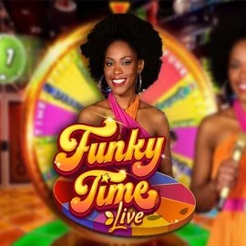 Funky Time game by Evolution – logo hosted on Action Casino