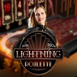 Lightning Roulette casino game by Evolution – featured logo at Action Casino