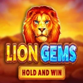 Logo of Lion Gems Hold and Win from Playson at Action Casino