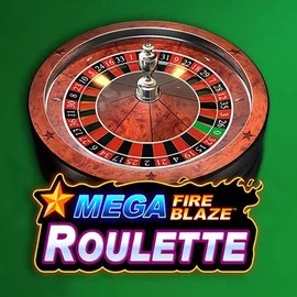 Mega Fire Blaze Roulette online game logo by Playtech on www.casino-action.eu